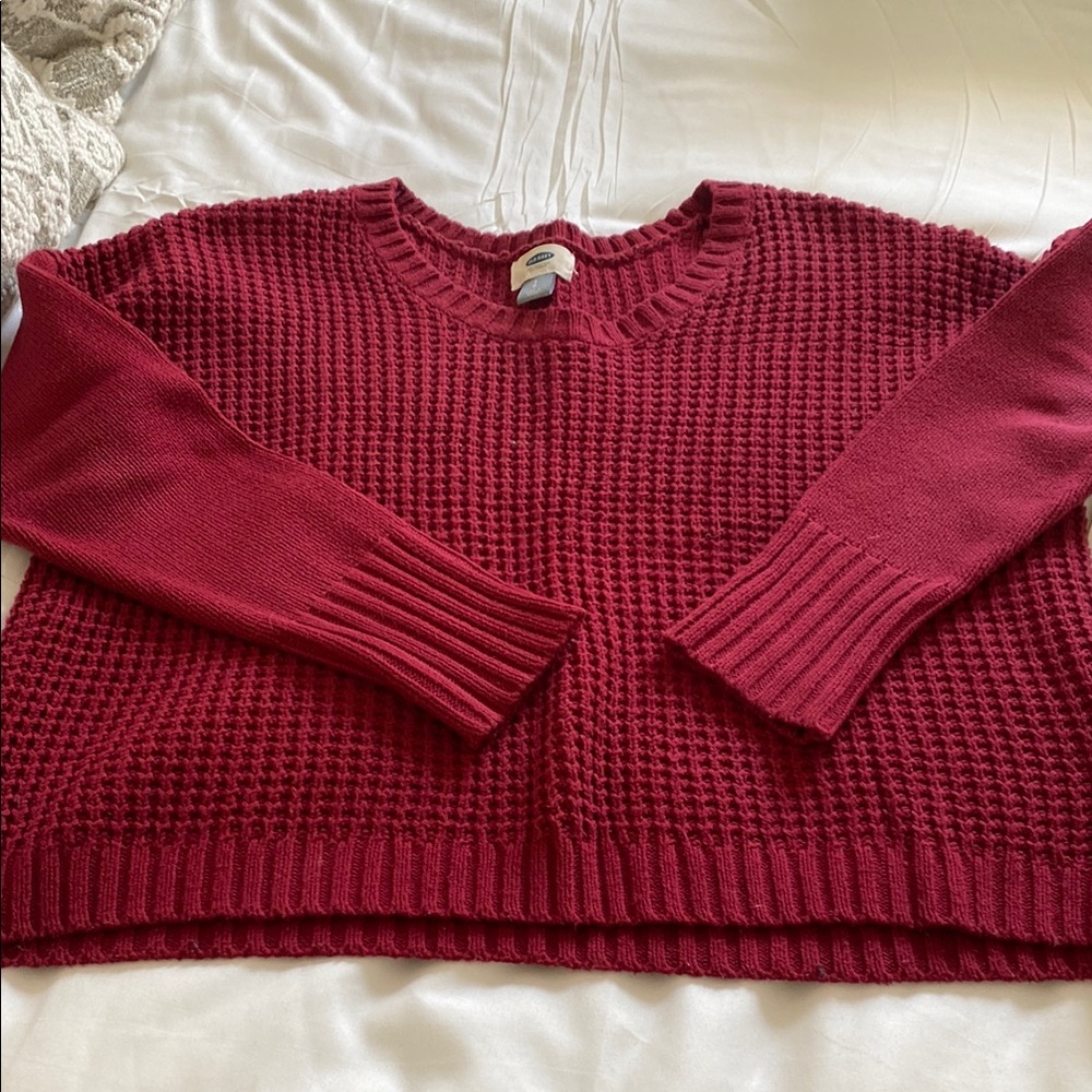 Women's Red Sweater